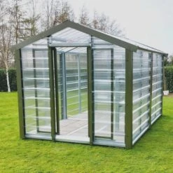 Adman Steel Sheds Multigrow 8x12 Greenhouse With Adjustable Vent -Deals Good Garden Tool Store adman steel sheds multigrow 8x12 greenhouse with adjustable vent5391538910363 01i bq