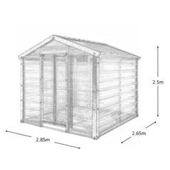 Adman Steel Sheds Multigrow 9.4x8.8 Greenhouse With Adjustable Vent 15 Adman Steel Sheds Multigrow 9.4x8.8 Greenhouse With Adjustable Vent -Deals Good Garden Tool Store adman steel sheds multigrow 9 4x8 8 greenhouse with adjustable vent5391538910387 01t bq