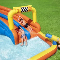 Bestway Multicolour Rectangular Super Speedway Water Park -Deals Good Garden Tool Store bestway multicolour rectangular super speedway water park6942138984859 05i bq