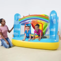 Bestway Multicolour Small Balloon Rectangular Bouncy Castle 10 Bestway Multicolour Small Balloon Rectangular Bouncy Castle -Deals Good Garden Tool Store bestway multicolour small balloon rectangular bouncy castle6942138952155 01i