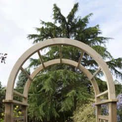Blooma Chiltern Round Top Softwood Arch - Assembly Service Included -Deals Good Garden Tool Store blooma chiltern round top softwood arch assembly service included5397007111682 37c bq