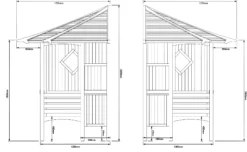 Blooma Elegant Corner Arbour, (H)2500mm (W)1730mm (D)1730mm - Assembly Required -Deals Good Garden Tool Store blooma elegant corner arbour h 2500mm w 1730mm d 1730mm assembly required5397007007732 01t BQ