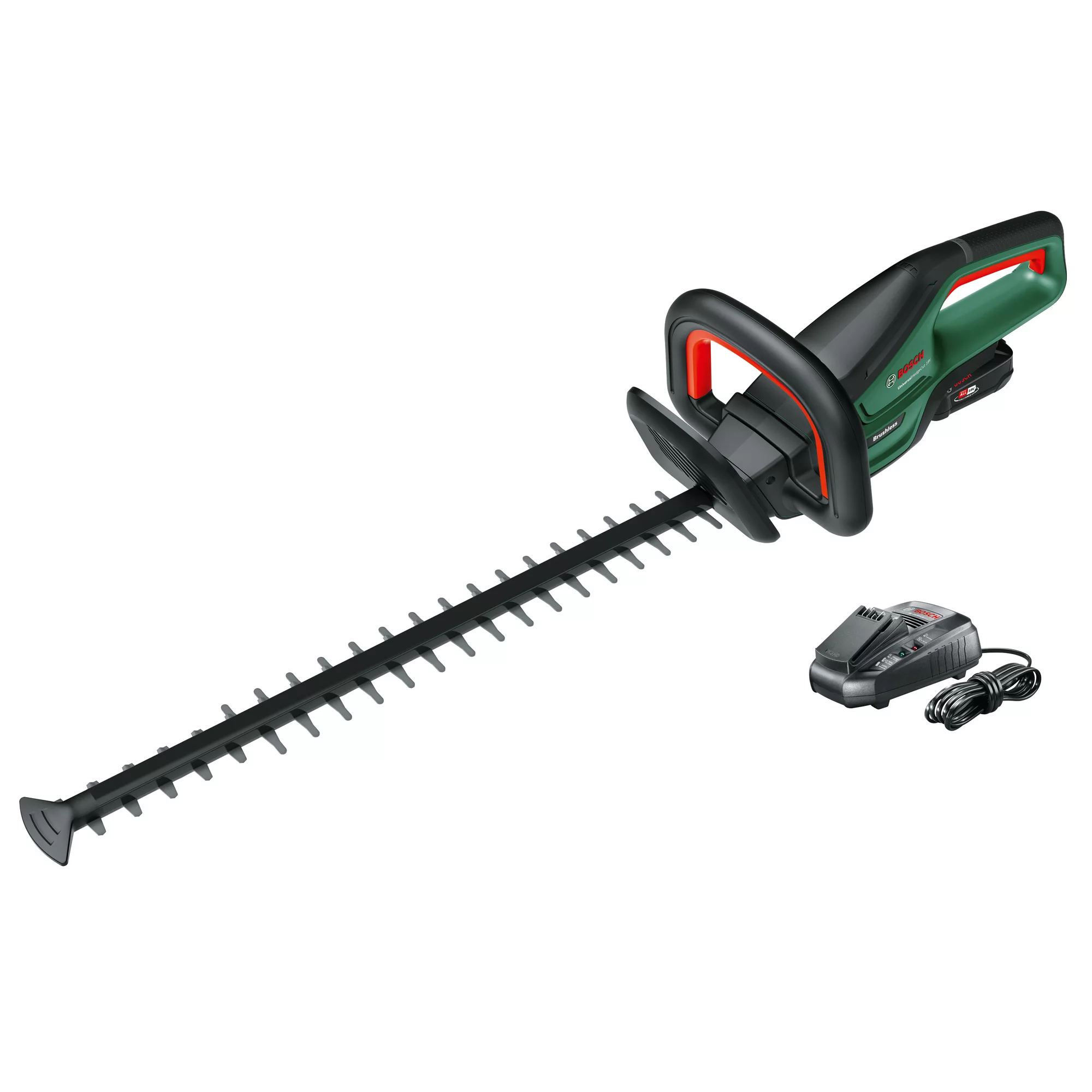 Bosch Power For All 18V 550mm UniversalHedgeCut 18-55 Cordless Hedge Trimmer 2 Bosch Power For All 18V 550mm UniversalHedgeCut 18-55 Cordless Hedge Trimmer - Image 2
