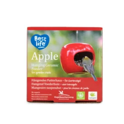 CJ Wildlife Ceramic Feeder Bird Mixes Red Apple Bird Feeder 0.5L -Deals Good Garden Tool Store cj wildlife ceramic feeder bird mixes red apple bird feeder 0 5l5051054276304 08c