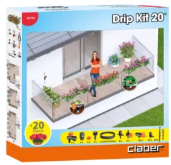 Claber Rainjet Flower Pots Irrigation Kit