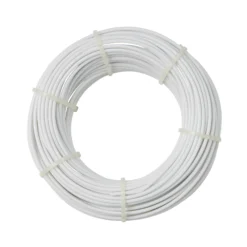 Deals Good Garden Tool Store -Deals Good Garden Tool Store diall white pvc steel cable l 60m dia 1 2mm3663602918400 02bq