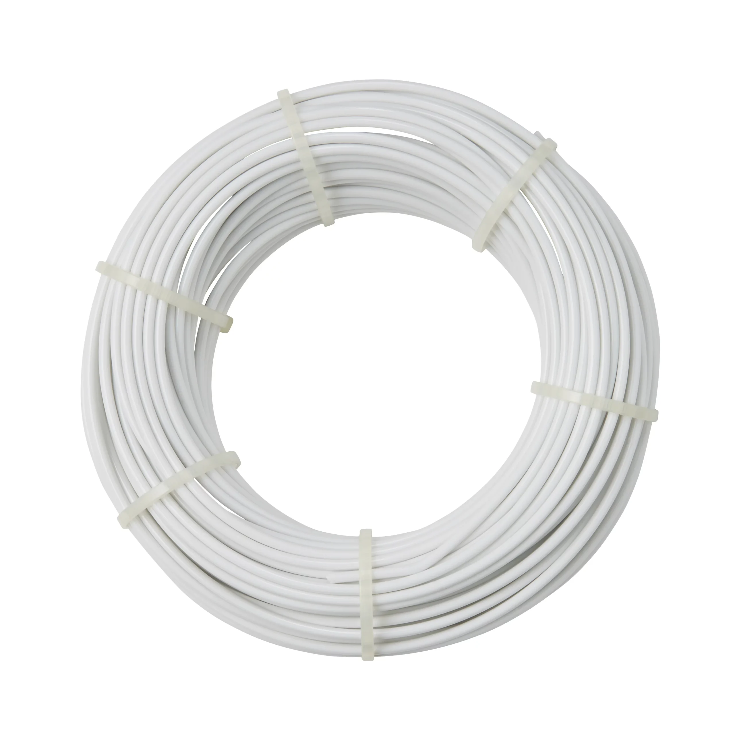 Diall White PVC & Steel Cable, (L)60m (Dia)1.2mm 2 Diall White PVC & Steel Cable, (L)60m (Dia)1.2mm - Image 2