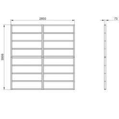 Forest 10x10 Timber Shed Base (L) 301cm X (W) 295cm - Assembly Service Included -Deals Good Garden Tool Store forest 10x10 timber shed base l 301cm x w 295cm assembly service included5013053182253 01t bq