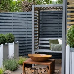 Forest Firenze Corner Arbour, (H)1970mm (W)1800mm (D)1800mm - Assembly Required -Deals Good Garden Tool Store forest firenze corner arbour h 1970mm w 1800mm d 1800mm assembly required5013053185049 41c bq