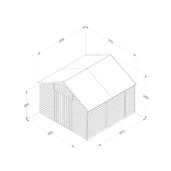 Forest Garden 10x10 Apex Dip Treated Shiplap Wooden Shed With Floor -Deals Good Garden Tool Store forest garden 10x10 apex dip treated shiplap wooden shed with floor5013053192931 02t