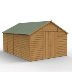 Forest Garden 10x15 Apex Dip Treated Shiplap Wooden Shed With Floor - Assembly Service Included -Deals Good Garden Tool Store forest garden 10x15 apex dip treated shiplap wooden shed with floor assembly service included5013053193273 02c