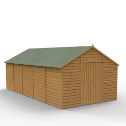 Forest Garden 10x20 Apex Dip Treated Shiplap Wooden Shed With Floor (Base Included) - Assembly Service Included -Deals Good Garden Tool Store forest garden 10x20 apex dip treated shiplap wooden shed with floor base included assembly service included5013053192979 02c