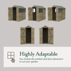 Forest Garden 12x8 Ft Apex Overlap Wooden Shed With Floor - Assembly Service Included -Deals Good Garden Tool Store forest garden 12x8 ft apex overlap wooden shed with floor assembly service included5013053192801 04t