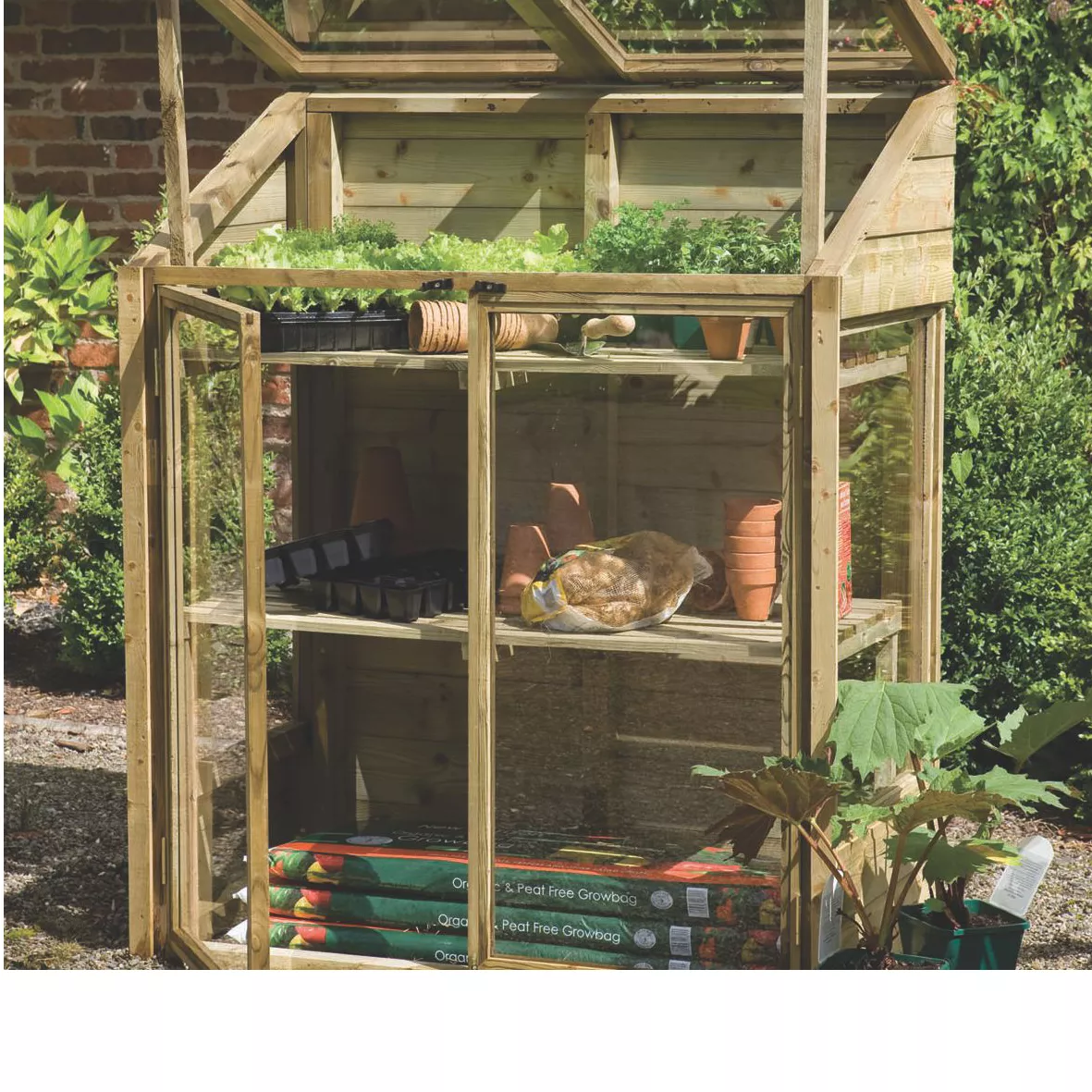 Forest Garden 4x2 Greenhouse 1 Forest Garden 4x2 Greenhouse