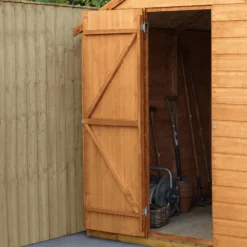 Forest Garden 6x4 Ft Apex Shiplap Wooden Shed With Floor (Base Included) -Deals Good Garden Tool Store forest garden 6x4 ft apex shiplap wooden shed with floor base included 5013053178683 06i bq