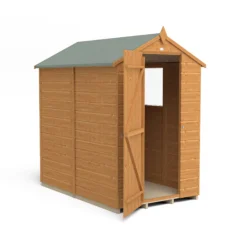 Forest Garden 6x4 Ft Apex Shiplap Wooden Shed With Floor (Base Included) - Assembly Service Included -Deals Good Garden Tool Store forest garden 6x4 ft apex shiplap wooden shed with floor base included assembly service included5013053178690 03c bq