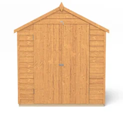 Forest Garden 6x4 Ft Apex Wooden 2 Door Shed With Floor - Assembly Service Included -Deals Good Garden Tool Store forest garden 6x4 ft apex wooden 2 door shed with floor assembly service included5013053177303 03c bq