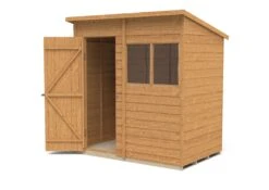 Forest Garden 6x4 Pent Dip Treated Overlap Wooden Shed With Floor (Base Included) 10 Forest Garden 6x4 Pent Dip Treated Overlap Wooden Shed With Floor (Base Included) -Deals Good Garden Tool Store forest garden 6x4 pent dip treated overlap wooden shed with floor base included 5013053178355 21c bq