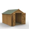 Forest Garden 8x10 Apex Dip Treated Shiplap Wooden Shed With Floor
