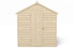 Forest Garden 8x6 Apex Pressure Treated Overlap Wooden Shed With Floor (Base Included) - Assembly Service Included -Deals Good Garden Tool Store forest garden 8x6 apex pressure treated overlap wooden shed with floor base included assembly service included5013053177426 02c bq