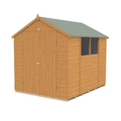 Forest Garden 8x6 Ft Apex Shiplap Wooden 2 Door 2 Windows Shed With Floor - Assembly Service Included -Deals Good Garden Tool Store forest garden 8x6 ft apex shiplap wooden 2 door 2 windows shed with floor assembly service included5013053178775 02c bq