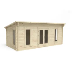 Forest Garden Arley 6x3 Toughened Glass Pent Loglap Solid Wood Cabin With Double Door - Assembly Service Included -Deals Good Garden Tool Store forest garden arley 6x3 toughened glass pent loglap solid wood cabin with double door assembly service included5013053181867 02c bq