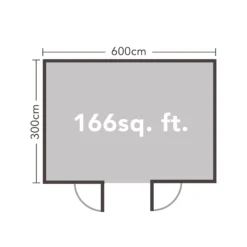 Forest Garden Arley 6x3 Toughened Glass Pent Loglap Solid Wood Cabin With Double Door -Deals Good Garden Tool Store forest garden arley 6x3 toughened glass pent loglap solid wood cabin with double door5013053181539 02t bq