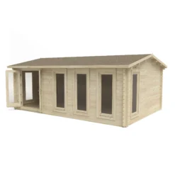 Forest Garden Blakedown 6x4 Toughened Glass Pent Loglap Solid Wood Cabin With Double Door - Assembly Service Included -Deals Good Garden Tool Store forest garden blakedown 6x4 toughened glass pent loglap solid wood cabin with double door assembly service included5013053181928 04c bq