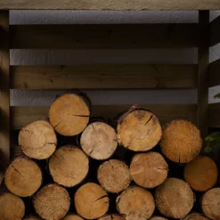 Forest Garden Compact Timber 3x3 Ft Pent Log Store -Deals Good Garden Tool Store forest garden compact timber 3x3 ft pent log store5013053189900 03i