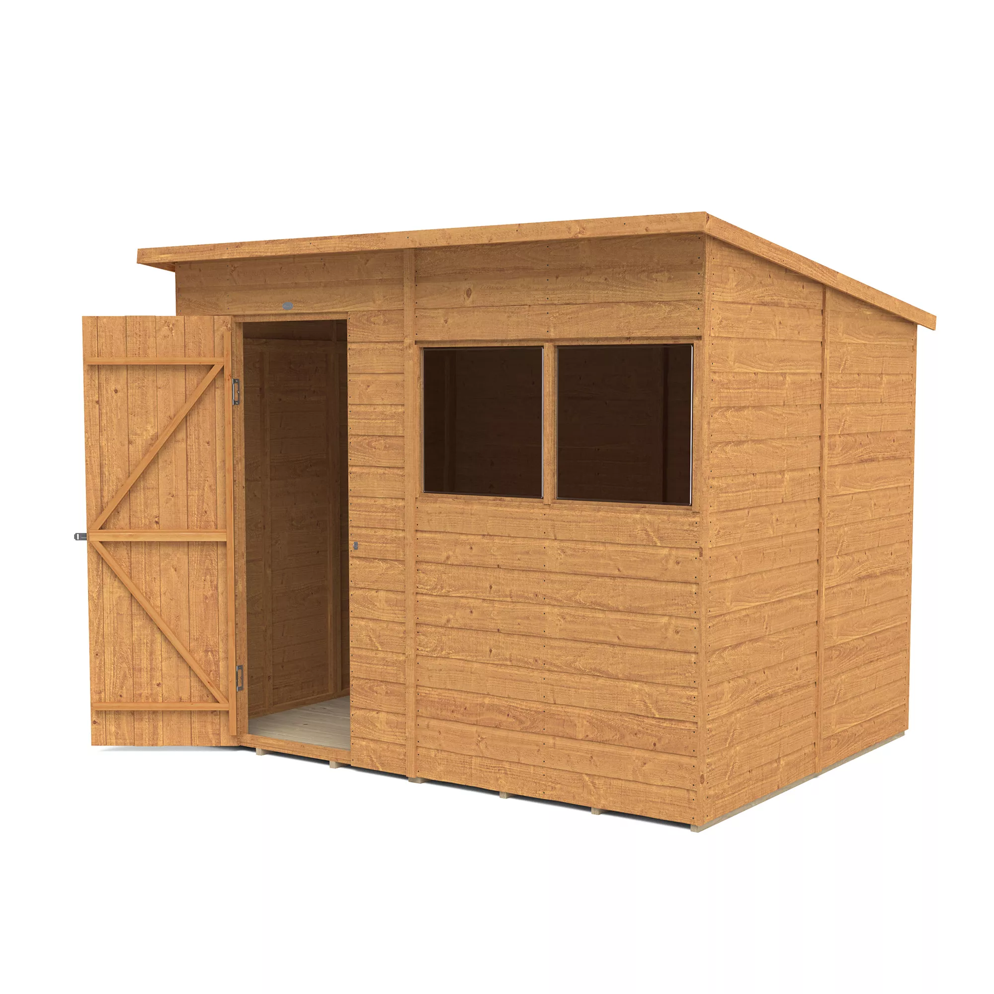 Forest Garden Delamere Range 8x6 Ft Pent Shiplap Wooden 2 Windows Shed With Floor 1 Forest Garden Delamere Range 8x6 Ft Pent Shiplap Wooden 2 Windows Shed With Floor