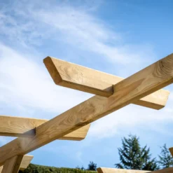 Forest Garden Hanbury Flat Top European Softwood Arch (H) 213.5cm X (W) 209cm -Deals Good Garden Tool Store forest garden hanbury flat top european softwood arch h 213 5cm x w 209cm5013053190128 03i