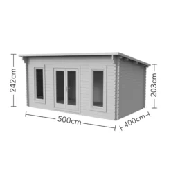 Forest Garden Mendip 5x4 Toughened Glass Pent Loglap Solid Wood Cabin With Double Door - Assembly Service Included -Deals Good Garden Tool Store forest garden mendip 5x4 toughened glass pent loglap solid wood cabin with double door assembly service included5013053181799 01t bq