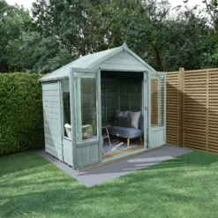Forest Garden Oakley 7x5 Apex Overlap Solid Wood Summer House With Double Door (Base Included) - Assembly Service Included -Deals Good Garden Tool Store forest garden oakley 7x5 apex overlap solid wood summer house with double door base included assembly service included5013053188538 02i bq