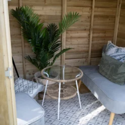 Forest Garden Oakley 7x5 Apex Overlap Solid Wood Summer House With Double Door (Base Included) - Assembly Service Included -Deals Good Garden Tool Store forest garden oakley 7x5 apex overlap solid wood summer house with double door base included assembly service included5013053188538 36c bq