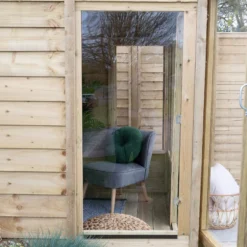 Forest Garden Oakley 7x7 Apex Overlap Solid Wood Summer House With Double Door - Assembly Service Included -Deals Good Garden Tool Store forest garden oakley 7x7 apex overlap solid wood summer house with double door assembly service included5013053188460 36c bq