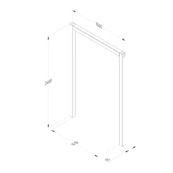 Forest Garden Sleeper European Softwood Arch (H) 240cm X (W) 160cm Set Of 3 11 Forest Garden Sleeper European Softwood Arch (H) 240cm X (W) 160cm Set Of 3 -Deals Good Garden Tool Store forest garden sleeper european softwood arch h 240cm x w 160cm set of 35013053190081 01t