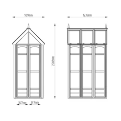 Forest Garden Victorian Walk Around 4x3 Greenhouse -Deals Good Garden Tool Store forest garden victorian walk around 4x3 greenhouse5013053176320 01t