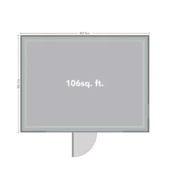 Forest Garden Xtend+ 13x11 Pent Tongue & Groove Garden Office -Deals Good Garden Tool Store forest garden xtend 13x11 pent tongue groove garden office5013053183632 02t