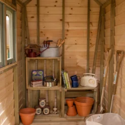 Forest Retreat 6X4 Apex Pressure Treated Overlap Grey Shed With Floor - Assembly Service Included -Deals Good Garden Tool Store forest retreat 6x4 apex pressure treated overlap grey shed with floor assembly service included5013053176504 36c bq