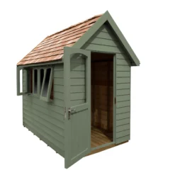 Forest Retreat 8x5 Apex Pressure Treated Overlap Green Shed With Floor - Assembly Service Included -Deals Good Garden Tool Store forest retreat 8x5 apex pressure treated overlap green shed with floor assembly service included5013053176344 02c bq
