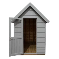 Forest Retreat 8x5 Apex Pressure Treated Overlap Grey Shed With Floor - Assembly Service Included -Deals Good Garden Tool Store forest retreat 8x5 apex pressure treated overlap grey shed with floor assembly service included5013053176511 04c bq