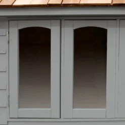 Forest Retreat 8x5 Apex Pressure Treated Overlap Grey Shed With Floor - Assembly Service Included -Deals Good Garden Tool Store forest retreat 8x5 apex pressure treated overlap grey shed with floor assembly service included5013053176511 39c bq