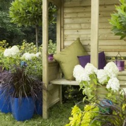 Forest Venetian Corner Arbour, (H)2500mm (W)2330mm (D)1610mm - Assembly Required -Deals Good Garden Tool Store forest venetian corner arbour h 2500mm w 2330mm d 1610mm assembly required5013053139745 08i