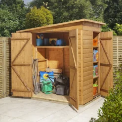 GoodHome Clapperton 6x4 Pent Dip Treated Shiplap Shed With Floor - Assembly Service Included -Deals Good Garden Tool Store goodhome clapperton 6x4 pent dip treated shiplap shed with floor assembly service included5059340270159 07i
