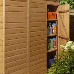 GoodHome Clapperton 8x6 Pent Dip Treated Shiplap Shed With Floor -Deals Good Garden Tool Store goodhome clapperton 8x6 pent dip treated shiplap shed with floor5059340270173 10i