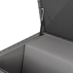 GoodHome Hamilton Steeple Grey Rattan Effect Storage Box (W) 180cm X (D) 65cm -Deals Good Garden Tool Store goodhome hamilton steeple grey rattan effect storage box w 180cm x d 65cm5059340677415 38c
