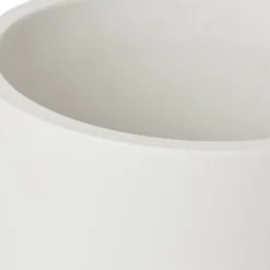 GoodHome White Terracotta Circular Plant Pot (Dia)20.5cm -Deals Good Garden Tool Store goodhome white terracotta circular plant pot dia 20 5cm3663602441274 36c bq