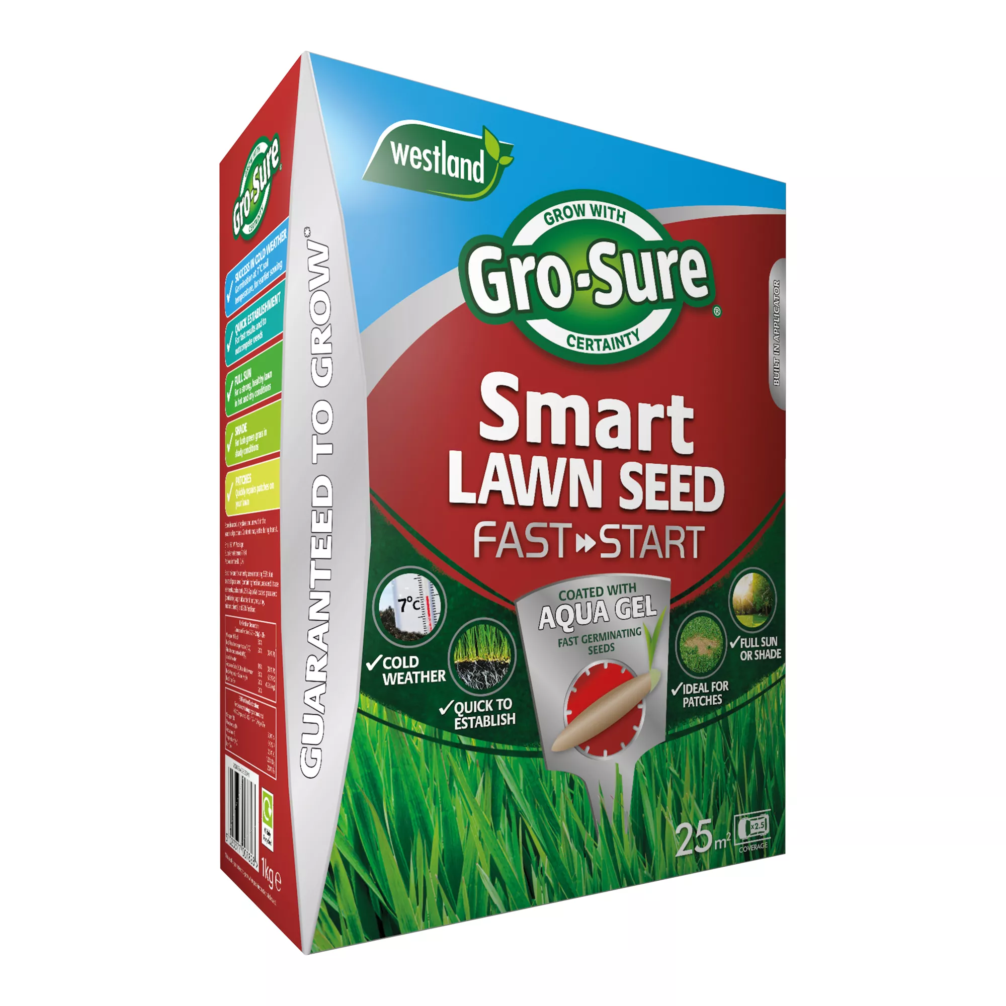 Gro-Sure Lawn Fertiliser 25m² 1kg 2 Gro-Sure Lawn Fertiliser 25m² 1kg - Image 2