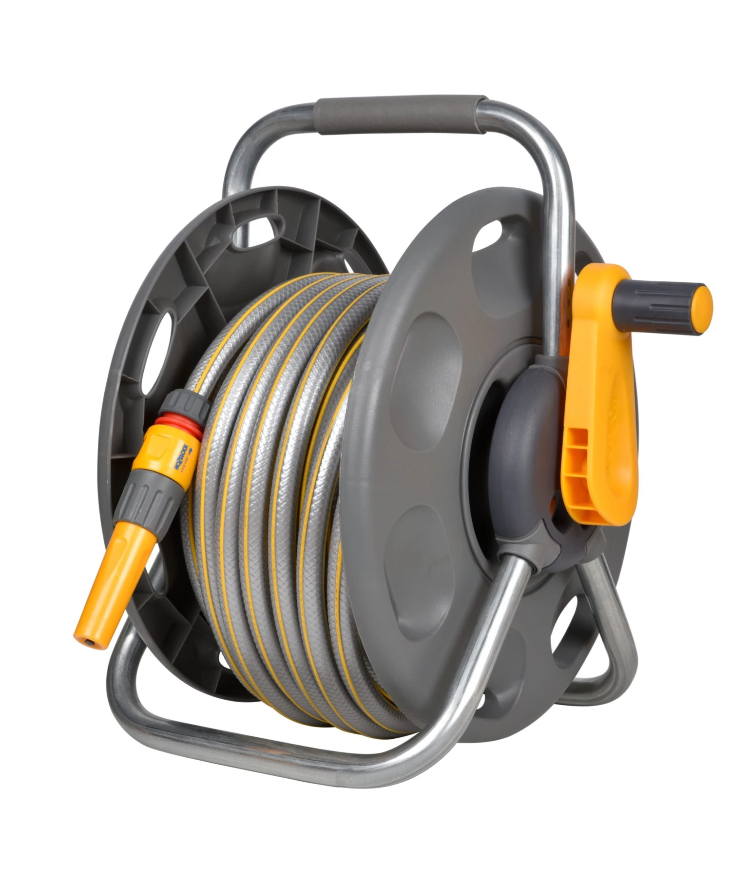 Hozelock 2 In 1 Freestanding Hose Pipe Set (L)25m 1 Hozelock 2 In 1 Freestanding Hose Pipe Set (L)25m