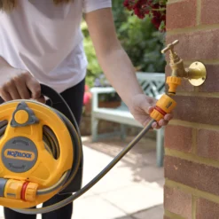 Hozelock Micro Hose Reel Set (L)10m -Deals Good Garden Tool Store hozelock micro hose reel set l 10m5010646062466 02i bq